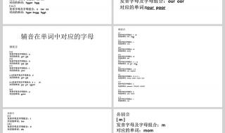 国际音标快速记忆法 国际音标快速记忆法