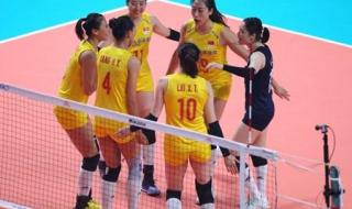 中国女排最新赛程安排